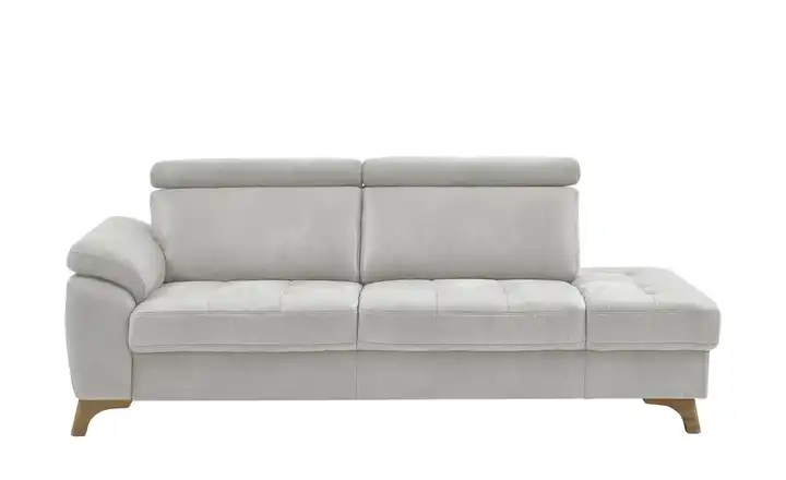 Kollektion Kraft Recamiére Chloris Hellgrau links Erweiterte Funktion