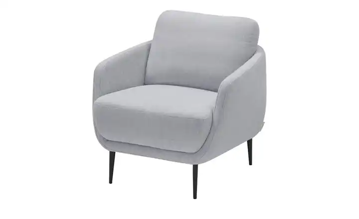 Jette Home Sessel Polly Hellgrau Webstoff