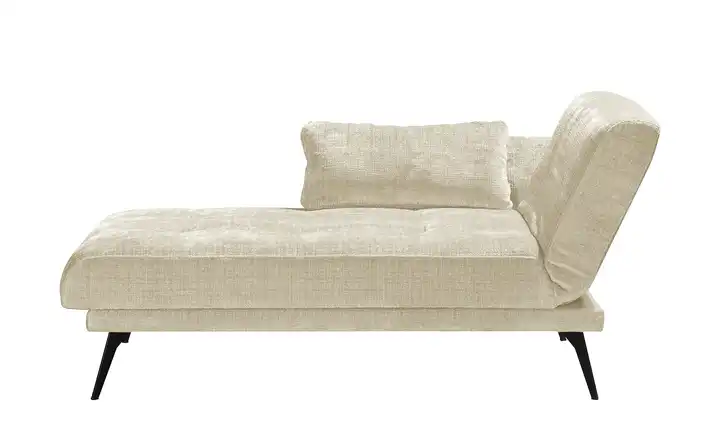 Recamiere Amira Kopfteil rechts Beige Chenille