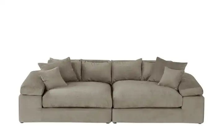 smart Big Sofa Schlamm Chenille