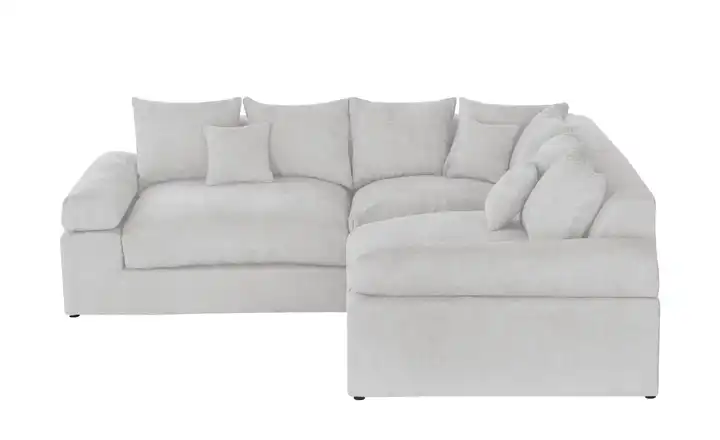 smart Ecksofa Lionore Silbergrau Chenille