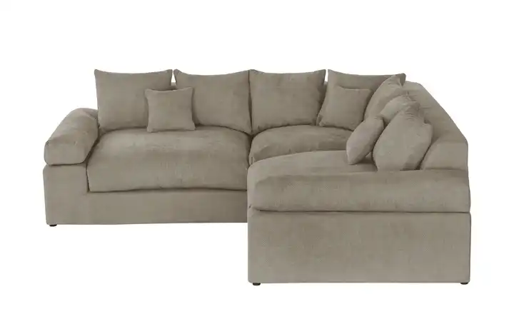smart Ecksofa Lionore Schlamm Chenille