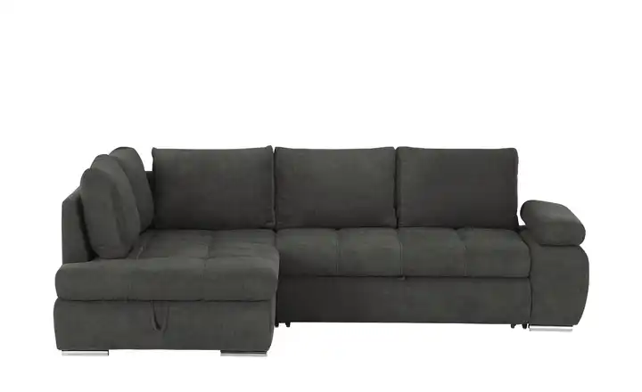 Twist Ecksofa Sky Schwarz links Erweiterte Funktion
