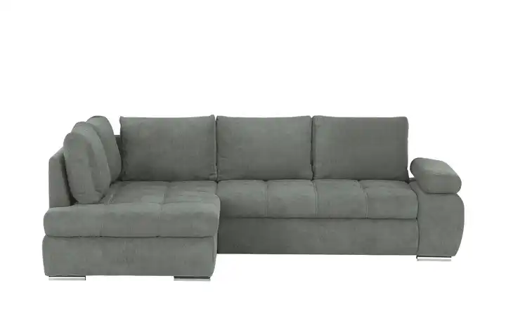Twist Ecksofa Sky Grau links Grundfunktion