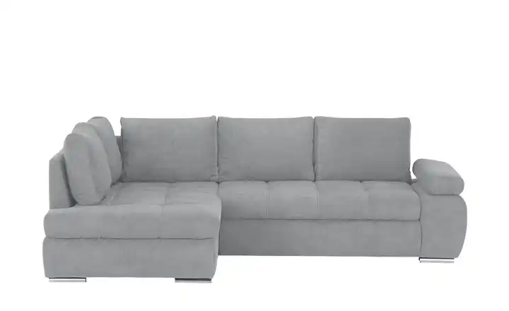 Twist Ecksofa Sky Silbergrau links Grundfunktion