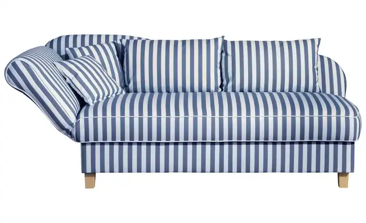 Max Winzer Recamiere Selma Armteil links Blau