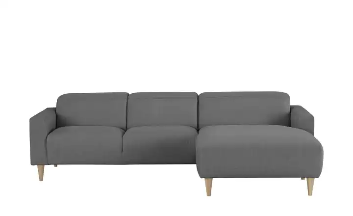 Ecksofa Leevke rechts Anthrazit