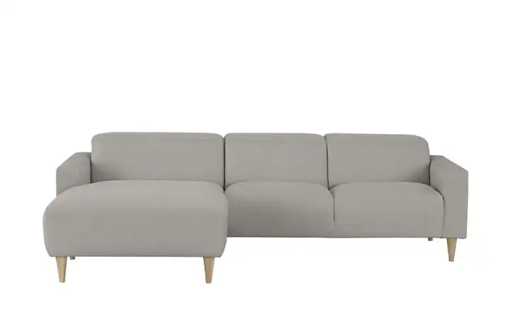 Ecksofa Leevke links Grau