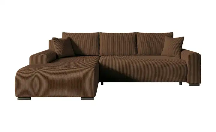 Ecksofa Nelly Braun links