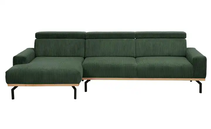 Max Winzer Ecksofa mit Holzsockel  Emmi