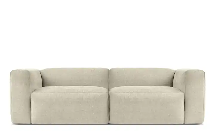 KONSIMO Einzelsofa Buffo Creme 4 Webstoff