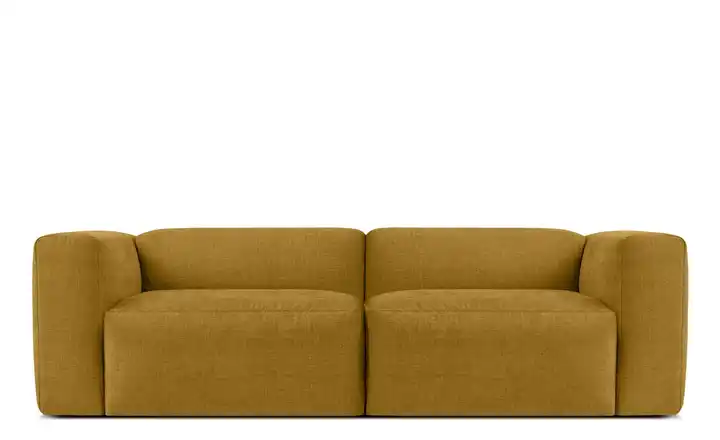 KONSIMO Einzelsofa Buffo Honiggelb 4 Webstoff