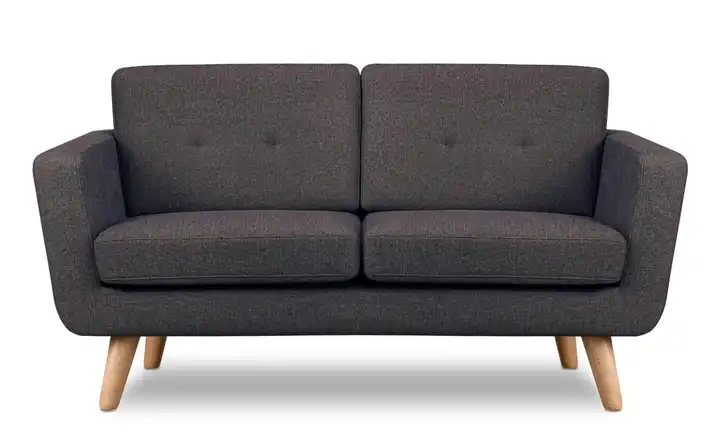 KONSIMO Einzelsofa Tagio Dunkelbraun