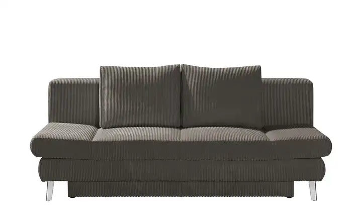 Schlafsofa mit Bettkasten Sidney Braun Cordstoff