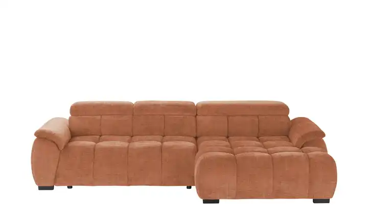Twist Ecksofa Alvin Terracotta rechts