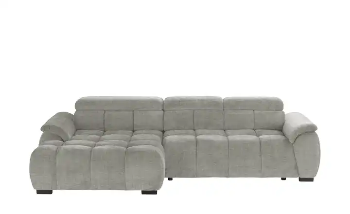 Twist Ecksofa Alvin Silbergrau links