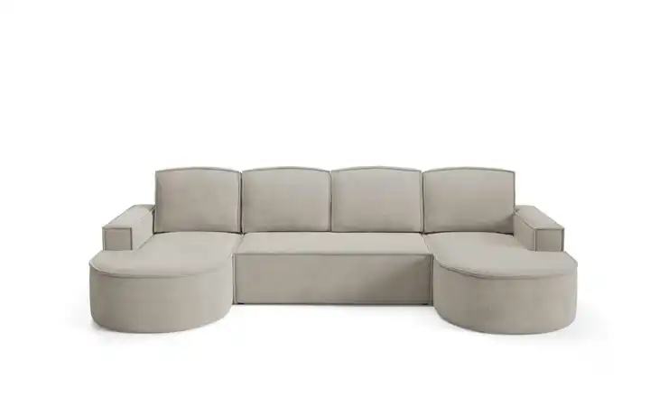 Wohnlandschaft Flow Dunkelbeige