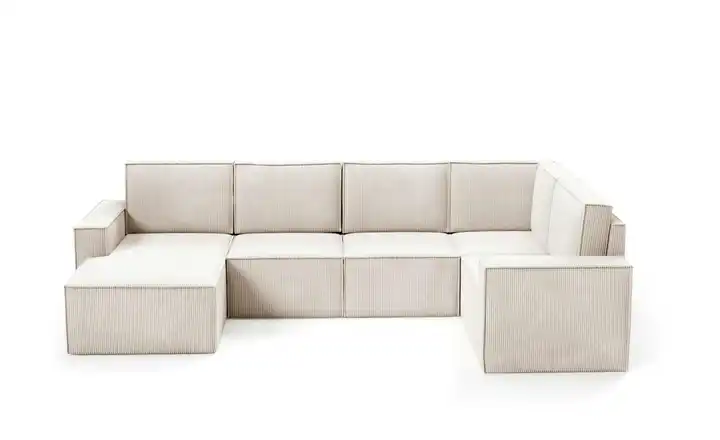Wohnlandschaft Orto Beige links