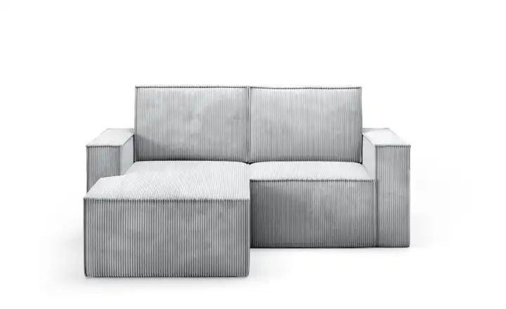 Orto Ecksofa Hellgrau links
