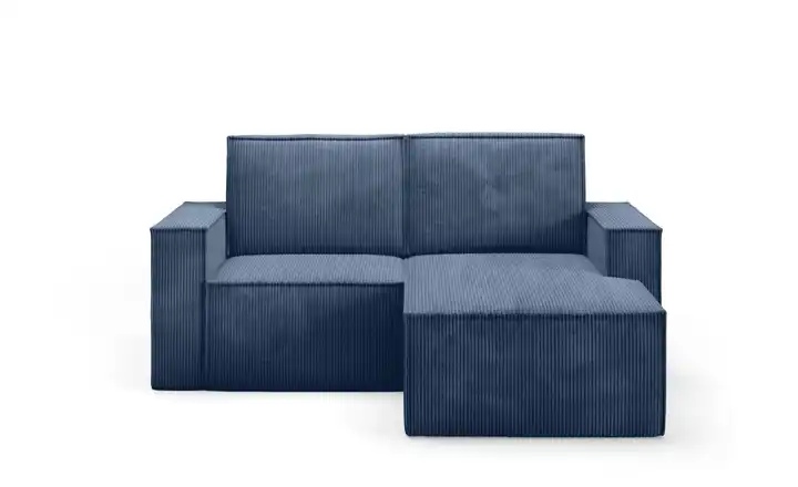 Orto Ecksofa Dunkelblau rechts