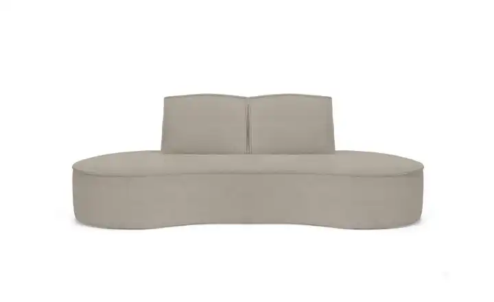 Einzelsofa Dunkelbeige
