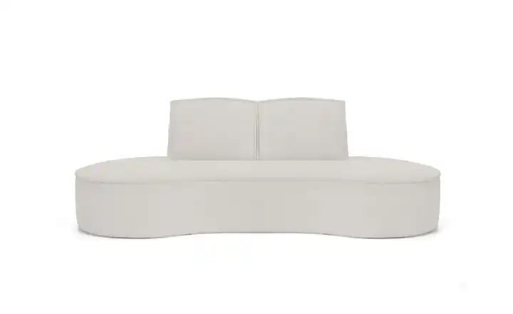 Einzelsofa Wollweiß