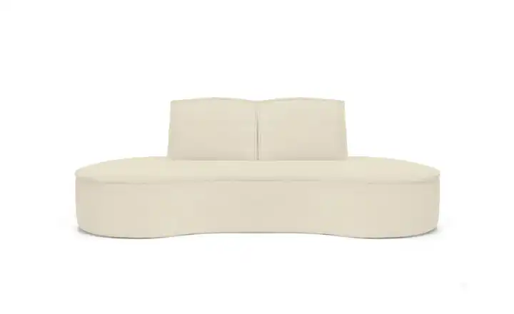 Einzelsofa Hellbeige