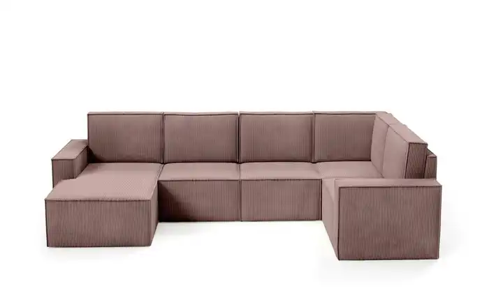 Wohnlandschaft Orto Pink links