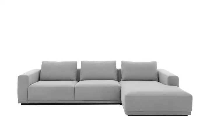 Musterring Ecksofa JustB! PM 200 Hellgrau rechts ohne