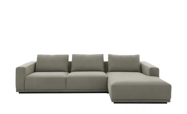 Musterring Ecksofa JustB! PM 200 Steingrau rechts ohne