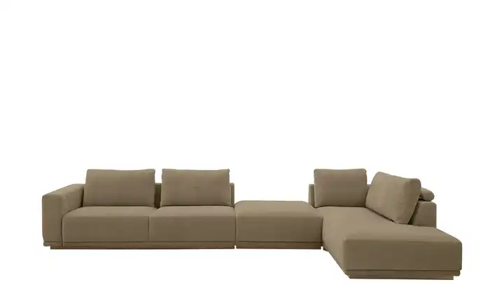 Musterring Ecksofa JustB! PM200 rechts Hellbraun ohne