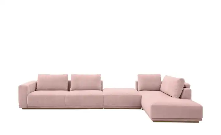 Musterring Ecksofa JustB! PM200 rechts Rosa ohne