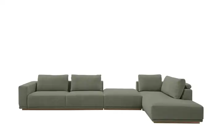 Musterring Ecksofa JustB! PM200 rechts Grün ohne