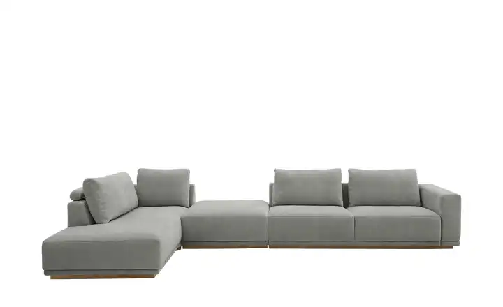 Musterring Ecksofa JustB! PM200 links Grau ohne