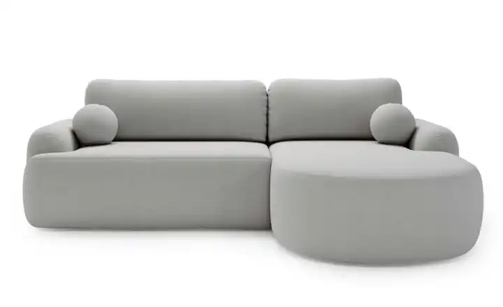 Ecksofa Aurio Grau rechts