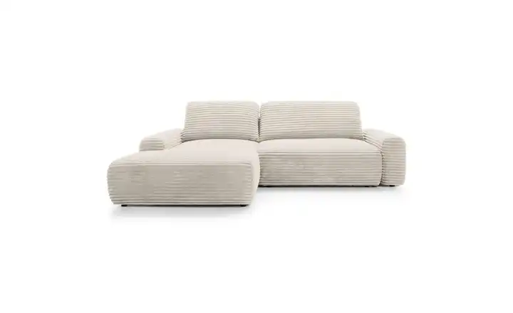 Ecksofa Alferia Creme links