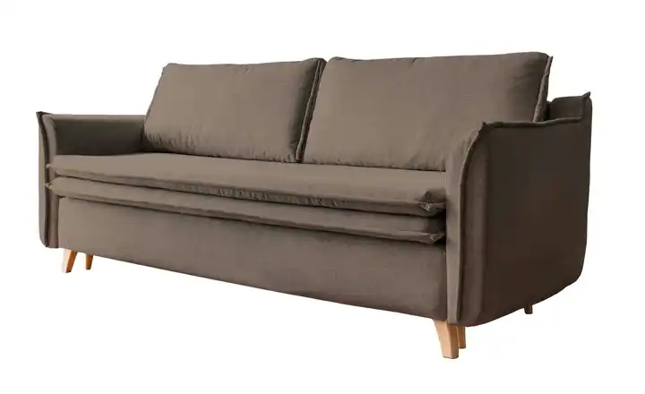 Miuform 3-Sitzer Sofa mit Bettfunktion Charming Charlie  Taupe