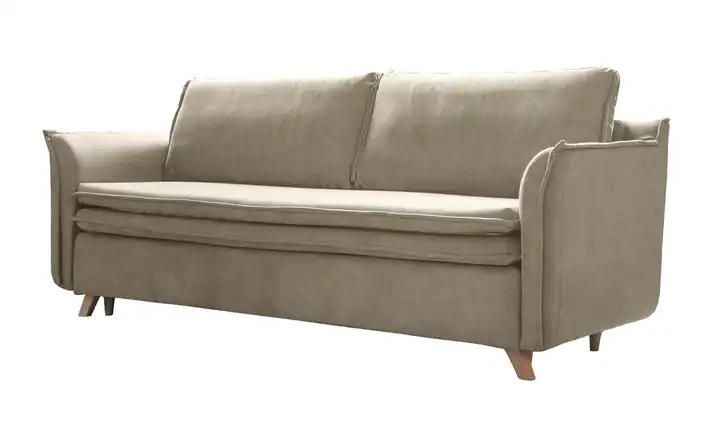 Miuform 3-Sitzer Sofa mit Bettfunktion Charming Charlie Beige