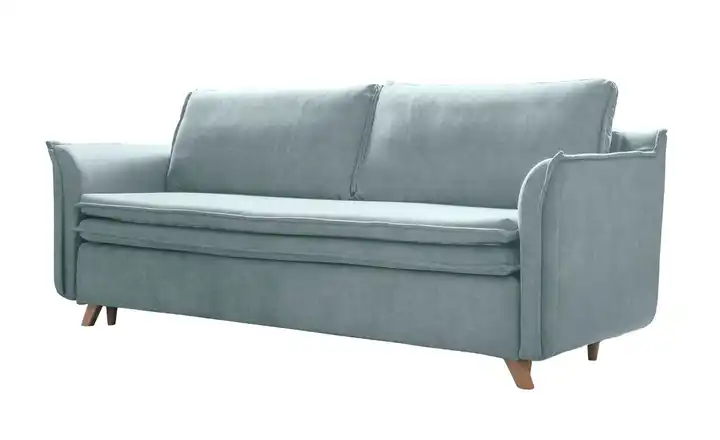 Miuform 3-Sitzer Sofa mit Bettfunktion Charming Charlie Pastellblau