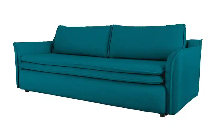 Miuform 3-Sitzer Sofa mit Bettfunktion Charming Charlie Türkis