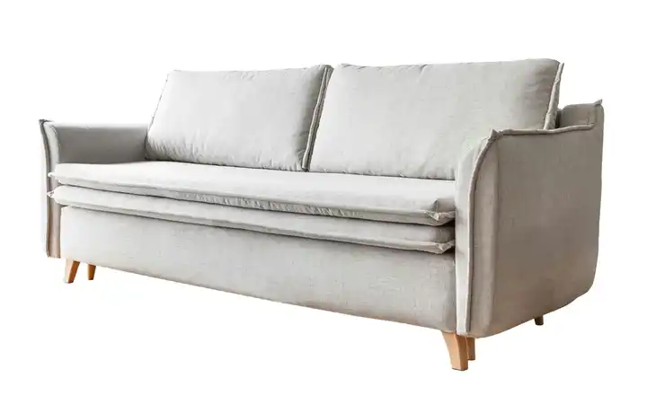 Miuform 3-Sitzer Sofa mit Bettfunktion Charming Charlie  Beige