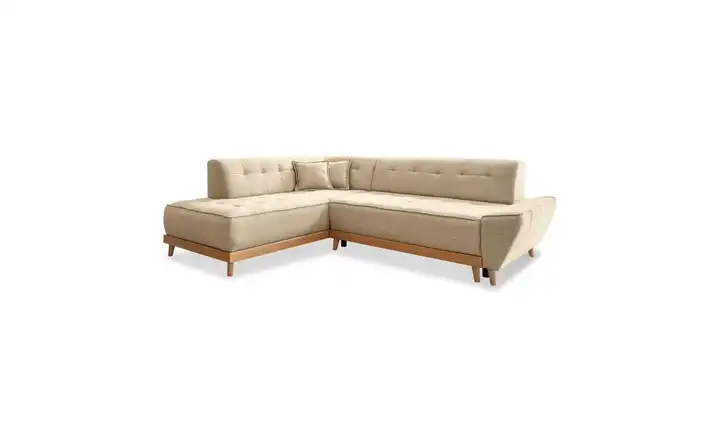 Miuform Ecksofa Dazzling Daisy Beige links