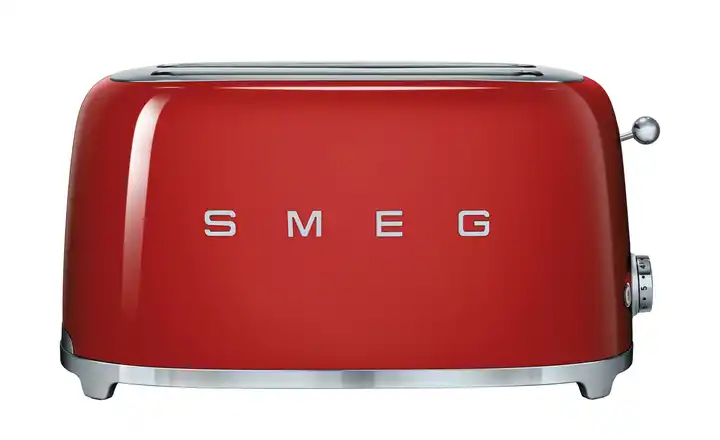 smeg 4-Scheiben-Toaster  TSF02RDEU