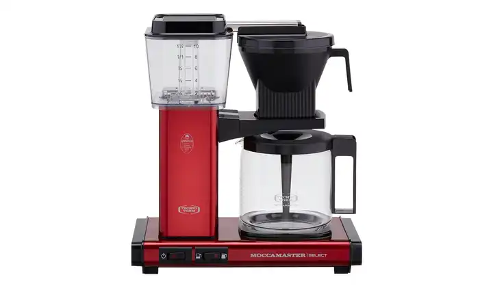 Moccamaster Kaffeeautomat  KBG Select Red Metallic