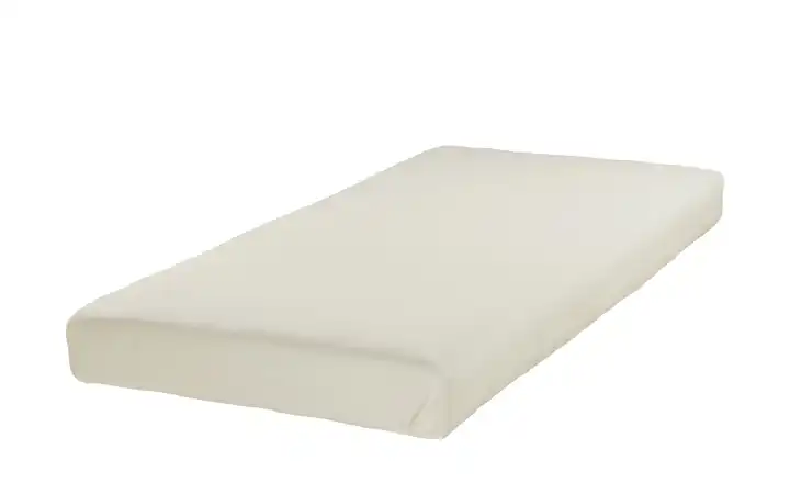 ESTELLA Fein-Jersey Spannbetttuch UNI Elfenbein 180x200 cm