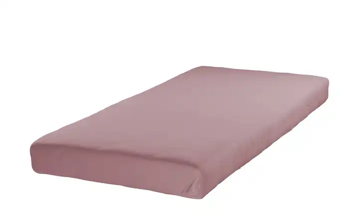 ESTELLA Fein-Jersey Spannbetttuch UNI Flieder 180x200 cm