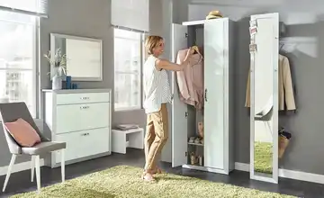 Wohnwert Garderoben Set 4 teilig Intro