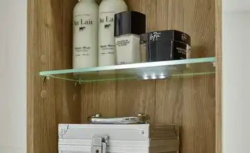 LED-Glasbodenclip's für Hochschrank