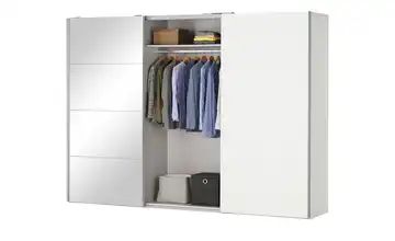 Dreamer eXpress Weißer Schwebetürenschrank
