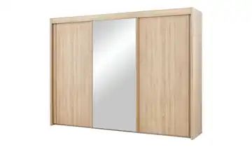 Schwebetürenschrank 3-trg Eiche Sonoma